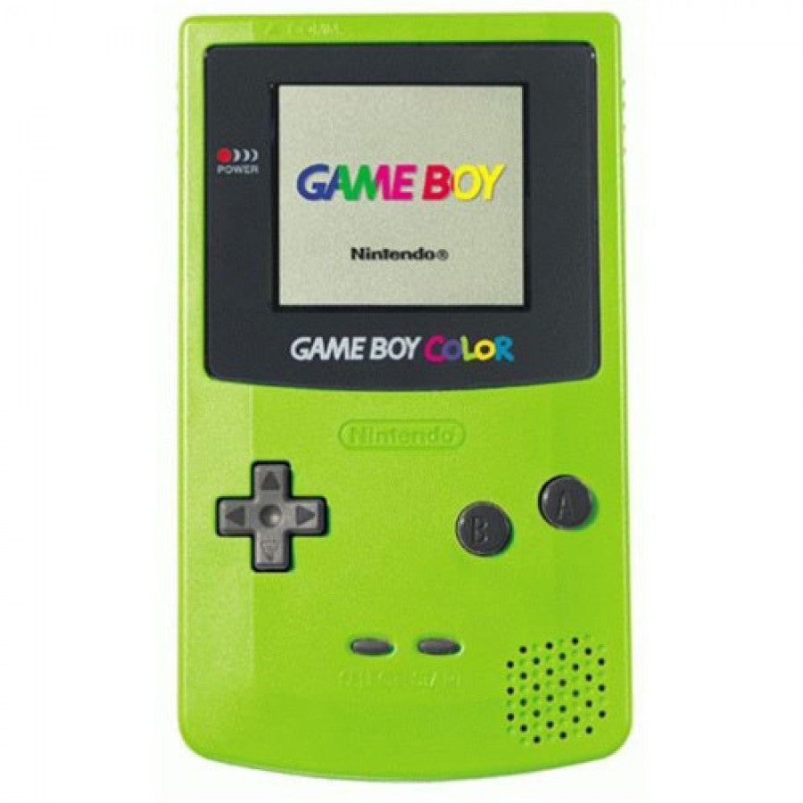 Game Boy Color Kiwi Lime Green console replacement battery back GBC