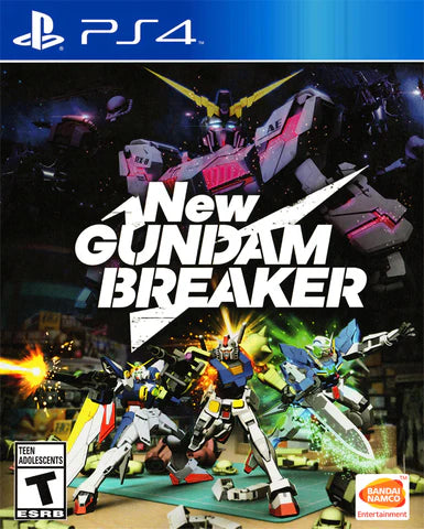 New Gundam Breaker cover art for PlayStation 4 (PS4) video game