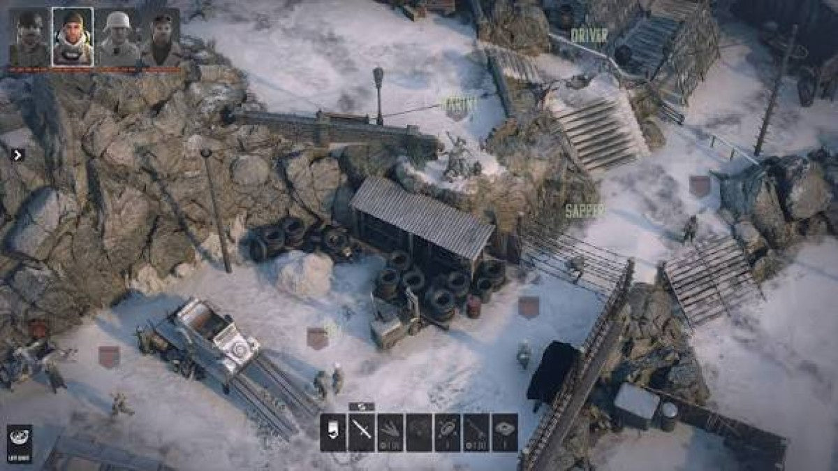 Commandos Origins Deluxe Edition PlayStation 5 PS5 for tactical strategy video game fans featuring World War II commando missions stealth gameplay squad management enemy infiltration strategic planning diverse specialist abilities challenging objectives and Deluxe Edition content collectible gaming appeal gameplay