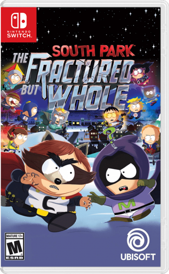 South Park: The Fractured But Whole cover art for Nintendo Switch (NS) video game