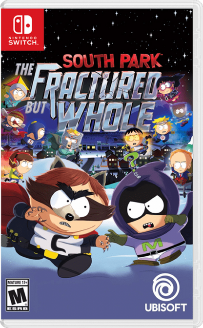 South Park: The Fractured But Whole cover art for Nintendo Switch (NS) video game