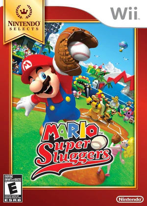 Mario Super Sluggers [Nintendo Selects] cover art for Nintendo Wii (Wii) video game