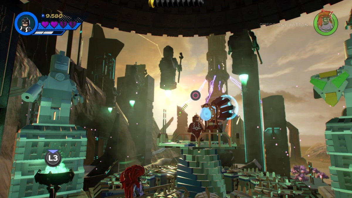 LEGO Marvel Super Heroes gameplay for PlayStation 3 PS3 video game