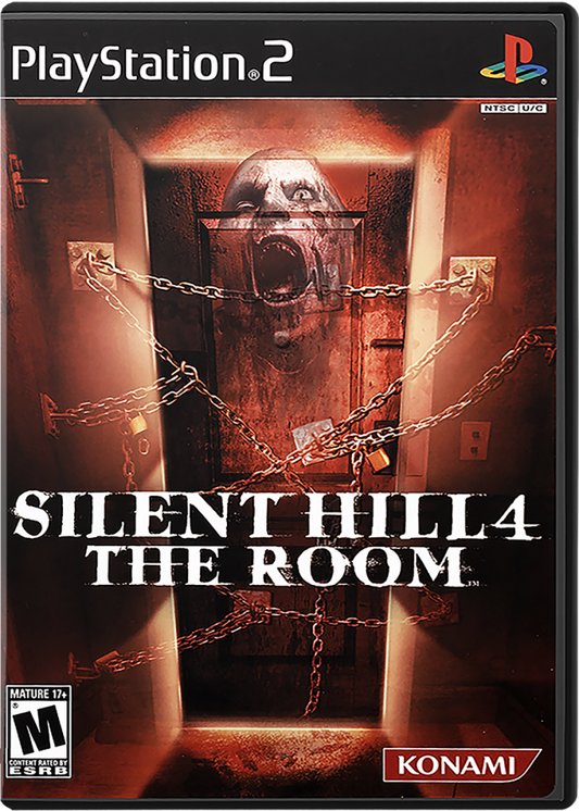 Silent Hill 4: The Room – PlayStation 2 (PS2) cover art for video game for PS2