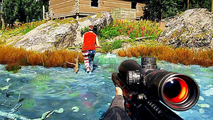 Far Cry 5 PlayStation 4 PS4 for open world first person shooter video game fans featuring expansive Montana environments intense gunfights enemy outposts vehicle combat hunting crafting character customization cooperative multiplayer missions and action packed resistance gameplay collectible gaming appeal gameplay