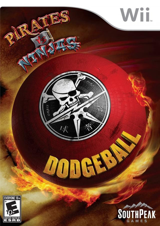 Pirates vs. Ninjas Dodgeball cover art for Nintendo Wii (Wii) video game