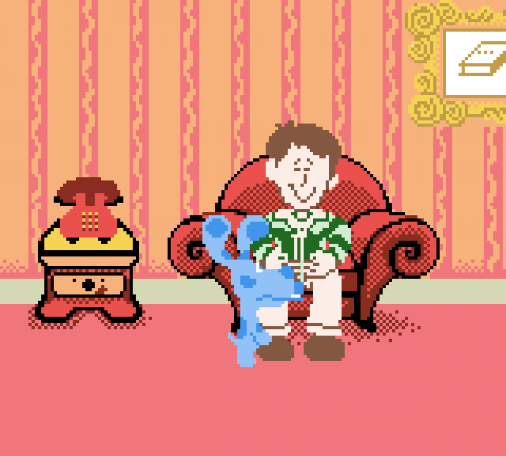 Blues Clues Blues Alphabet Book gameplay for Game Boy Color GBC video game