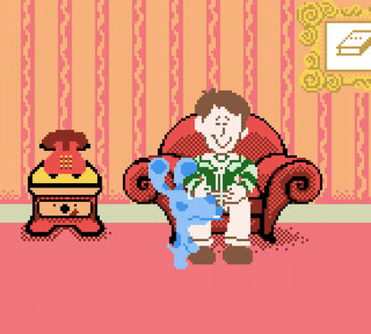Blues Clues Blues Alphabet Book gameplay for Game Boy Color GBC video game