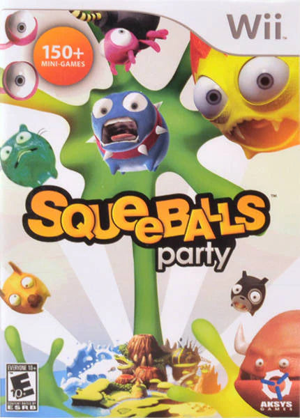 Squeeballs Party cover art for Nintendo Wii (Wii) video game
