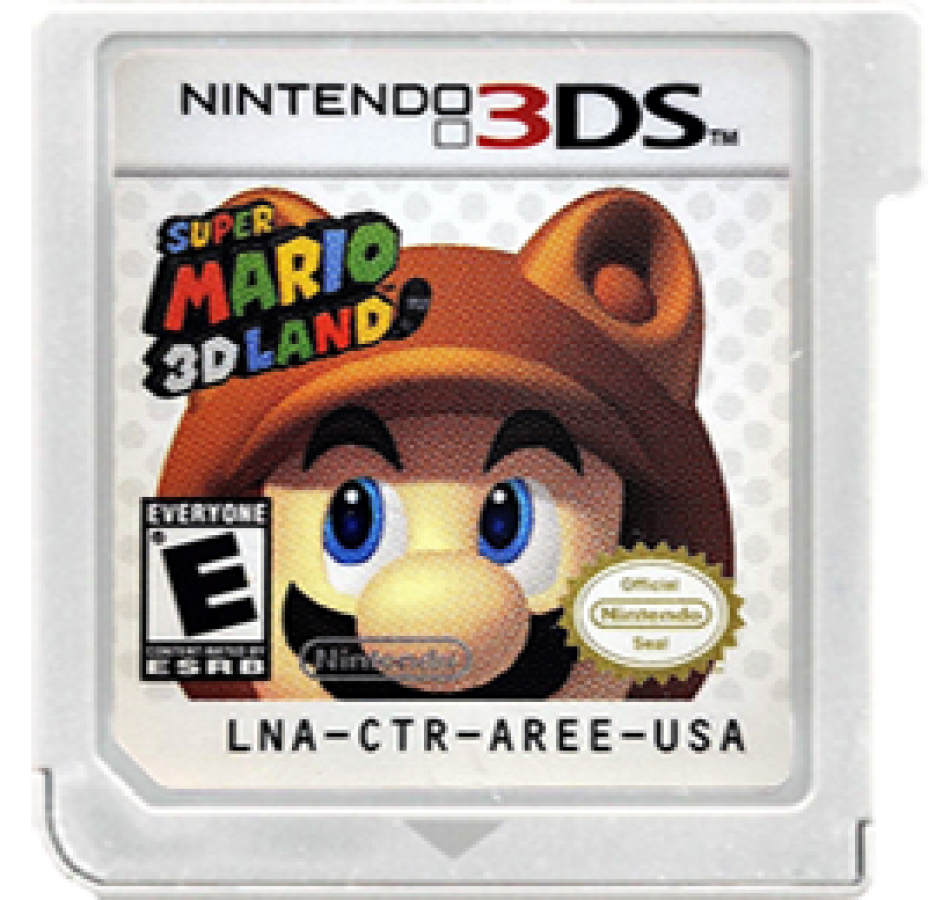 Super Mario 3D Land Nintendo Selects Nintendo 3DS 3DS for retro video game enthusiasts featuring 3D platforming gameplay classic Mario characters colorful worlds power ups challenging levels coin collecting creative obstacles cartridge art