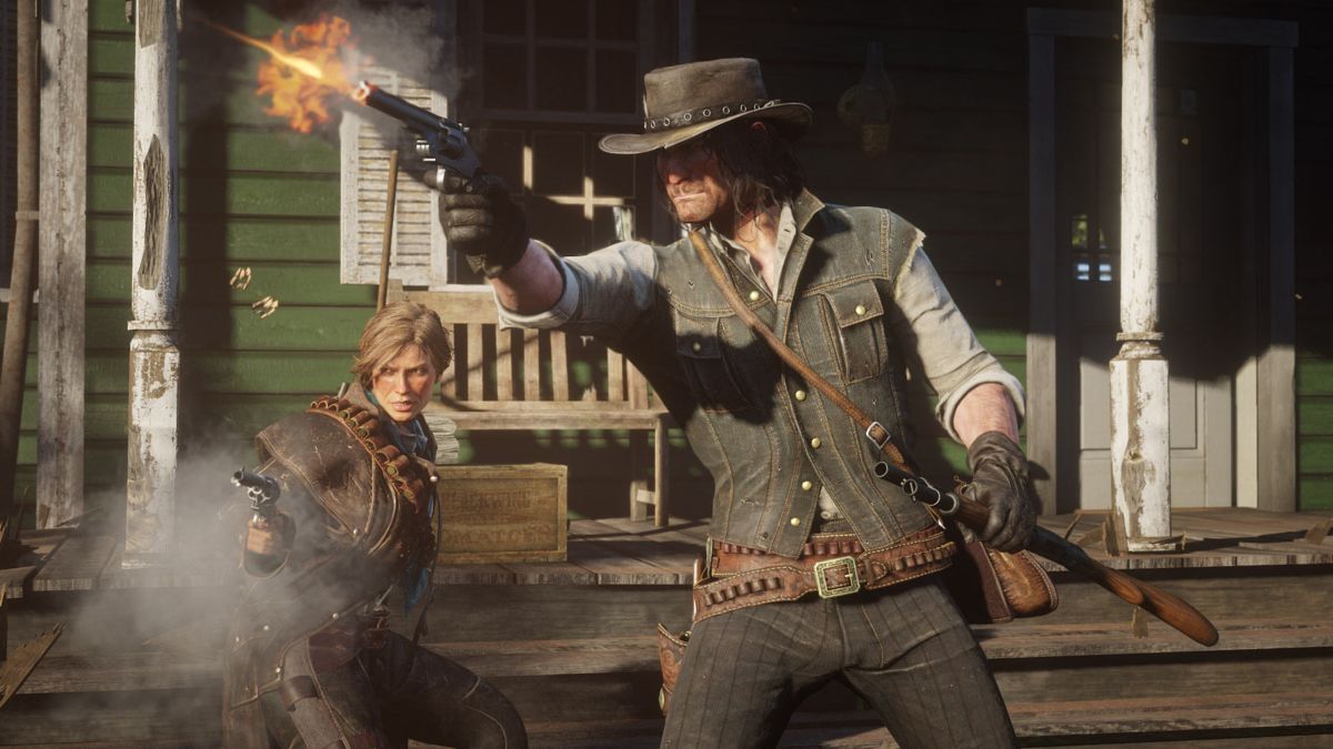 Red Dead Redemption 2 – PlayStation 4 (PS4) video game gameplay, open-world action-adventure