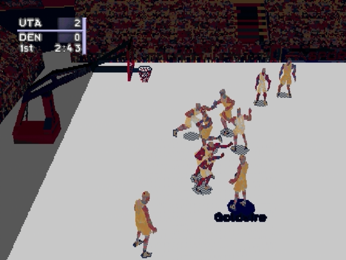 NBA Live 98 gameplay for Sega Saturn (SS) video game