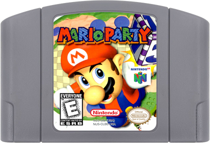 Mario Party cartridge for Nintendo 64 (N64) video game