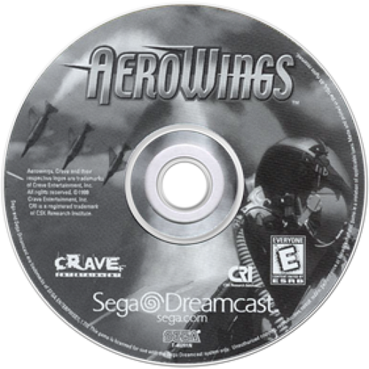 AeroWings Sega Dreamcast DC for flight simulation video game fans featuring realistic aircraft controls military jets aerial missions takeoff and landing challenges detailed environments flight training and classic Dreamcast aviation gameplay collectible retro Sega gaming appeal disc