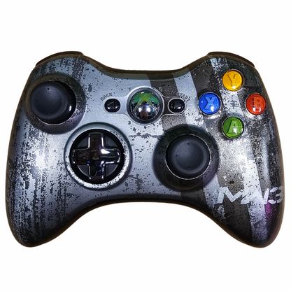 Xbox 360 S Console Modern Warfare 3 Edition 250GB with Official Controller Good Condition gaming system featuring Call of Duty Modern Warfare 3 themed design 250GB storage Xbox 360 S hardware official controller included HDMI gaming support wireless gameplay and classic Xbox 360 gaming console collectible appeal controller front