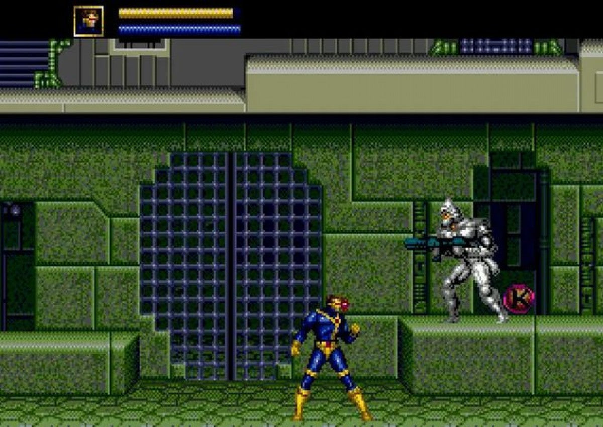 X-Men Sega Genesis retro video game action platformer gameplay (1993)