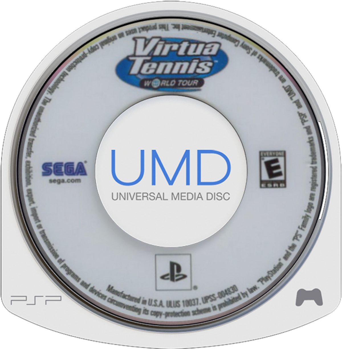 Virtua Tennis: World Tour UMD for PlayStation Portable (PSP) tennis sports game