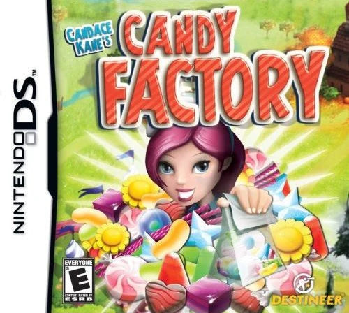 Candace Kane's Candy Factory cover art for Nintendo DS (DS) puzzle time management video game