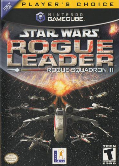 Star Wars Rogue Leader [Player's Choice] game cover for Nintendo GameCube