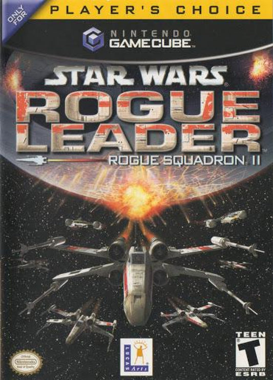 Star Wars Rogue Leader [Player's Choice] game cover for Nintendo GameCube
