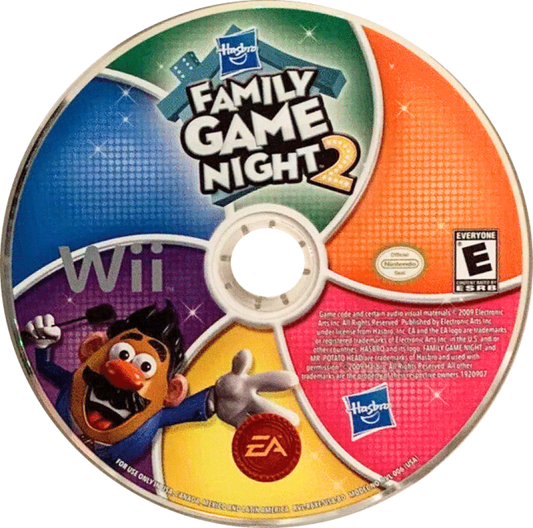 Hasbro Family Game Night 2 – Nintendo Wii (Wii) party board game compilation disc for video game