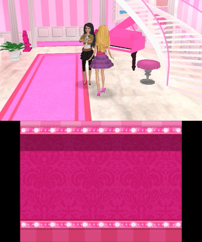 Barbie: Dreamhouse Party gameplay for Nintendo 3DS (3DS) adventure simulation video game