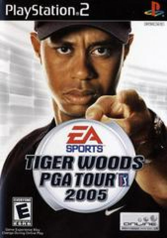Tiger Woods PGA Tour 2005 cover art for PlayStation 2 (PS2) video game