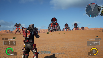 Earth Defense Force: Iron Rain [Asian-English] gameplay for PlayStation 4 (PS4) video game. 