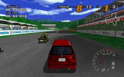GT Pro Series for Nintendo Wii, gameplay for a racing video game with street racing, licensed cars, arcade driving, and competitive motorsports game