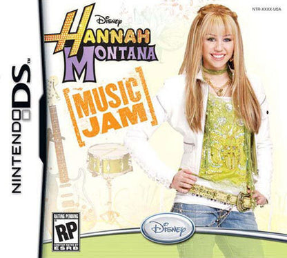 Hannah Montana: Music Jam cover art for Nintendo DS (DS) music rhythm video game