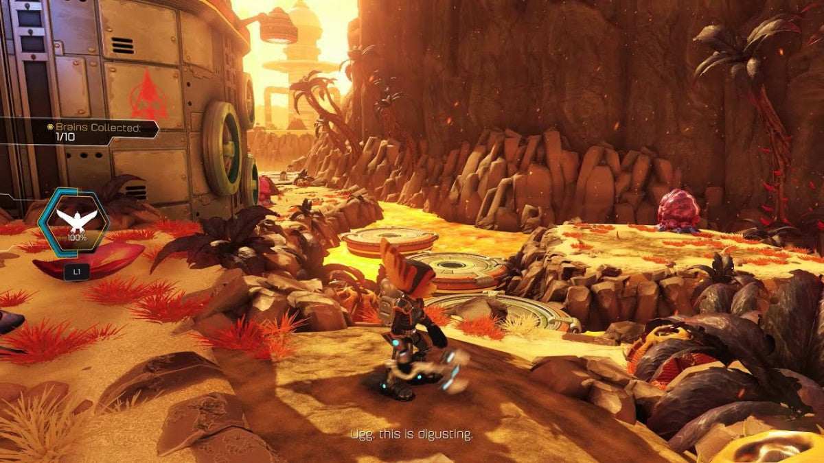 Ratchet & Clank PS4 action-adventure video game gameplay