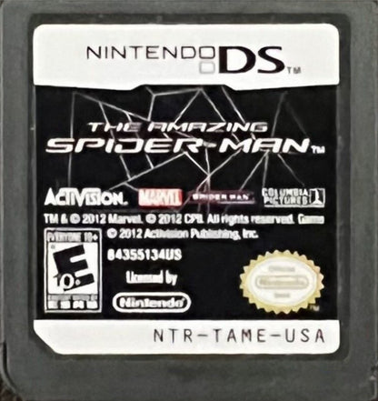 The Amazing Spider-Man 2 Nintendo DS action adventure game with web-slinging combat and missions based on the Marvel film story cartridge