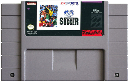 FIFA International Soccer – Super Nintendo Entertainment System (SNES) Front cover cartridge art  