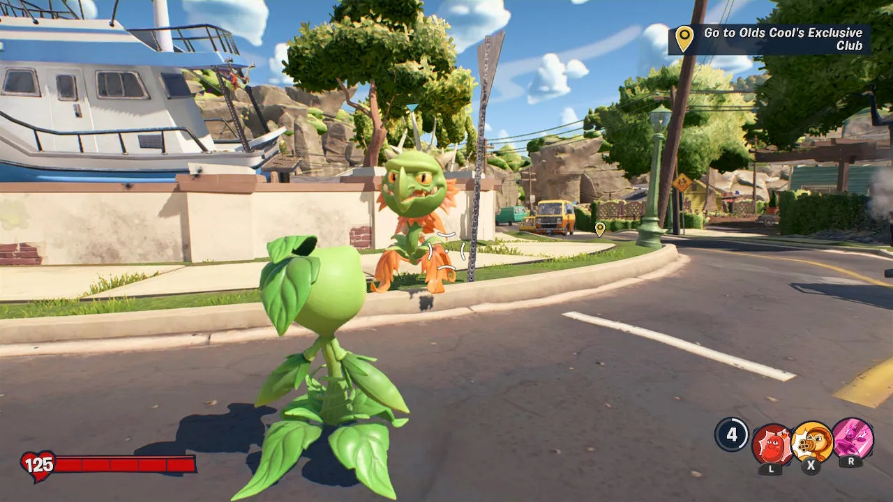 Plants vs. Zombies: Battle for Neighborville PS4 third-person shooter video game gameplay