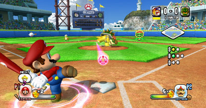 Mario Super Sluggers – Nintendo Wii (Wii) arcade baseball sports multiplayer video game gameplay