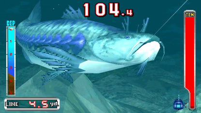 Big Ol’ Bass Fisherman’s Bait 2 PlayStation 1 game featuring realistic fishing simulation, authentic tournament action, and classic late-90s sports gameplay