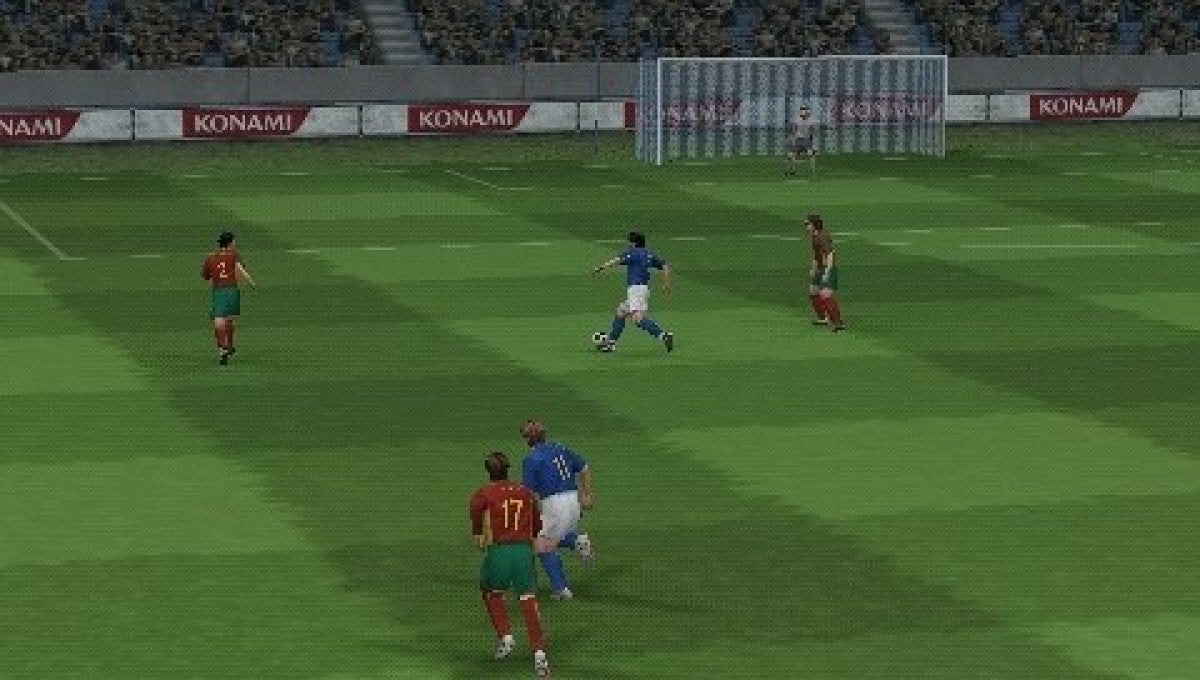 World Soccer: Winning Eleven 9 [Japanese Import] gameplay for PlayStation Portable (PSP) soccer sports game