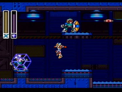 Mega Man X Collection gameplay for GameCube (GC) action platformer video game compilation