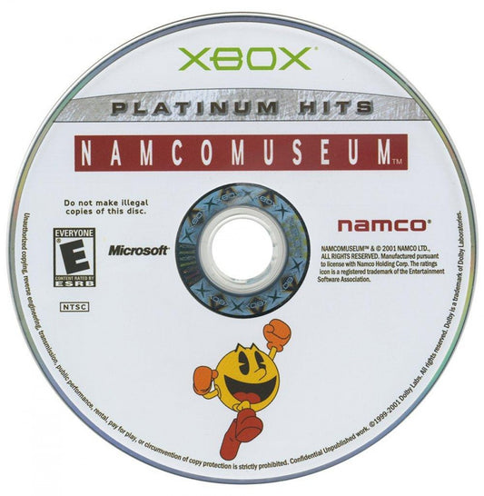 Namco Museum [Platinum Hits] – Xbox (XBOX) disc for video game for XBOX