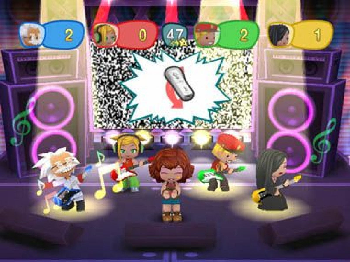 MySims: Party – Nintendo Wii (Wii) party mini-game multiplayer social video game gameplay