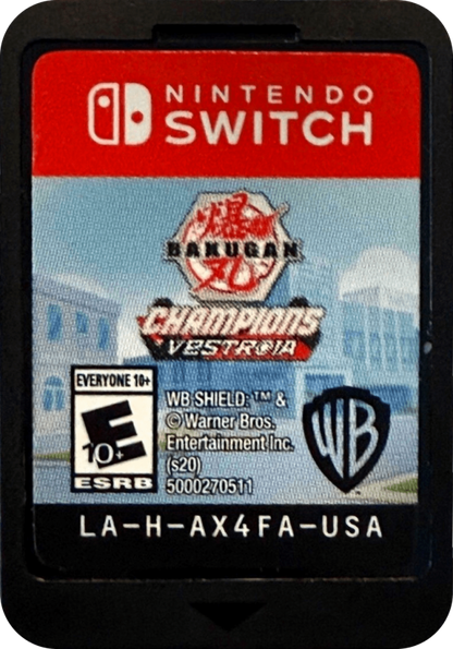 Bakugan Champions of Vestroia Nintendo Switch for video game enthusiasts featuring action adventure gameplay Bakugan battling mechanics creature collection strategic combat exploration missions and collectible gaming appeal gameplay 