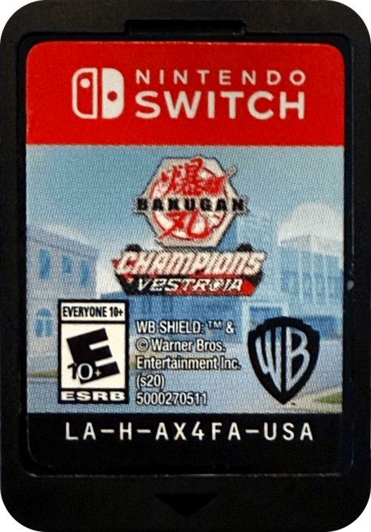 Bakugan Champions of Vestroia Nintendo Switch for video game enthusiasts featuring action adventure gameplay Bakugan battling mechanics creature collection strategic combat exploration missions and collectible gaming appeal gameplay 