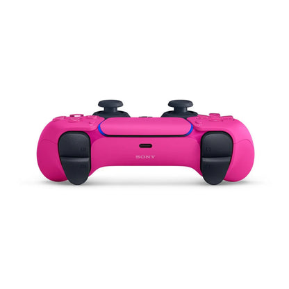 PlayStation 5 DualSense Wireless Controller Nova Pink official accessory immersive gaming haptic feedback adaptive triggers built-in microphone create button top of controller