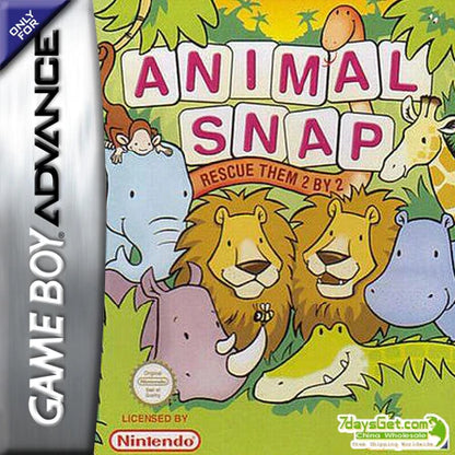 Animal Snap cover art for Game Boy Advance GBA video game