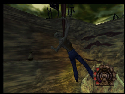 Shadow Man Nintendo 64 N64 video game, game only cartridge, dark action adventure, horror-themed gameplay, classic console title gameplay screenshot