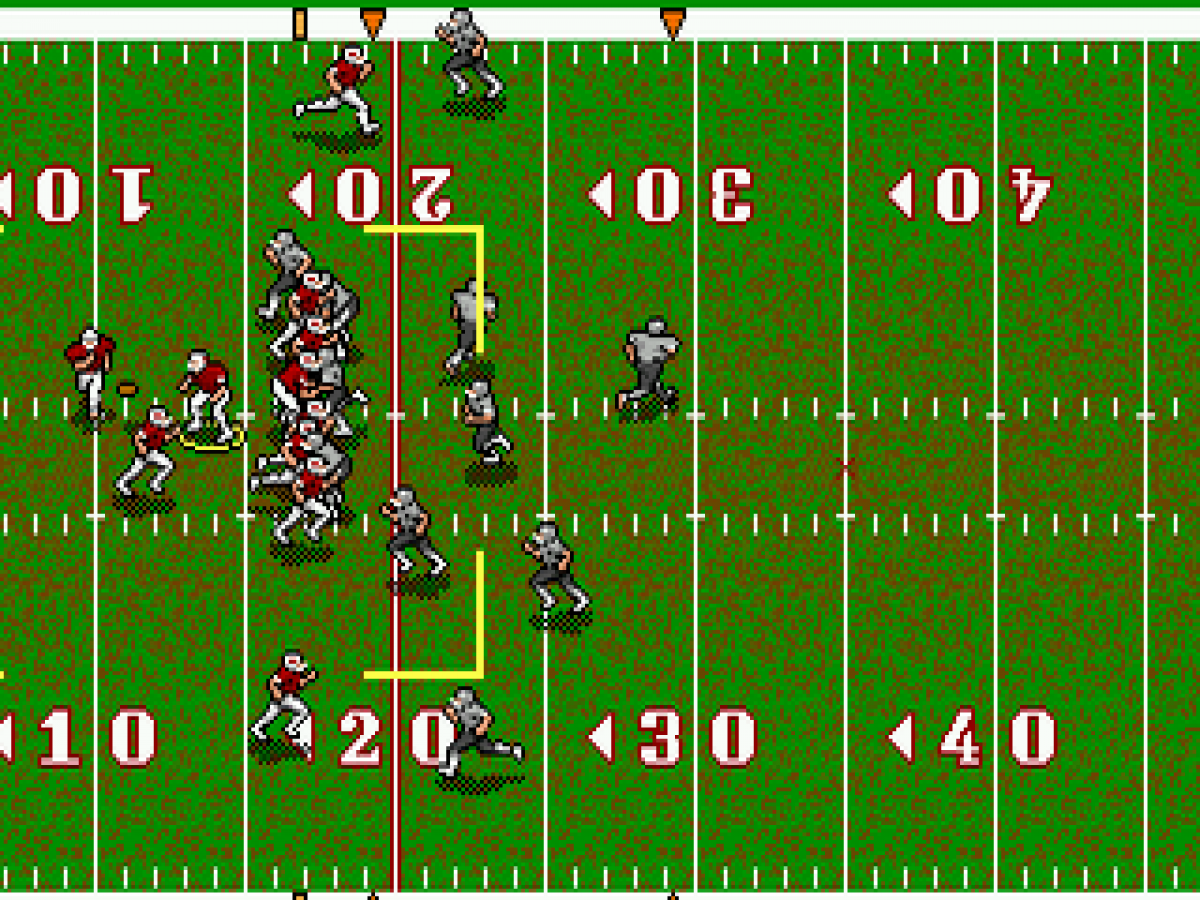 Joe Montana II Sports Talk Football gameplay for Sega Genesis (GEN) video game