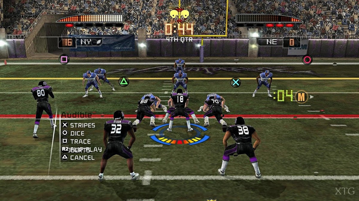 Blitz: The League for PlayStation 2 with intense arcade-style football theme gameplay