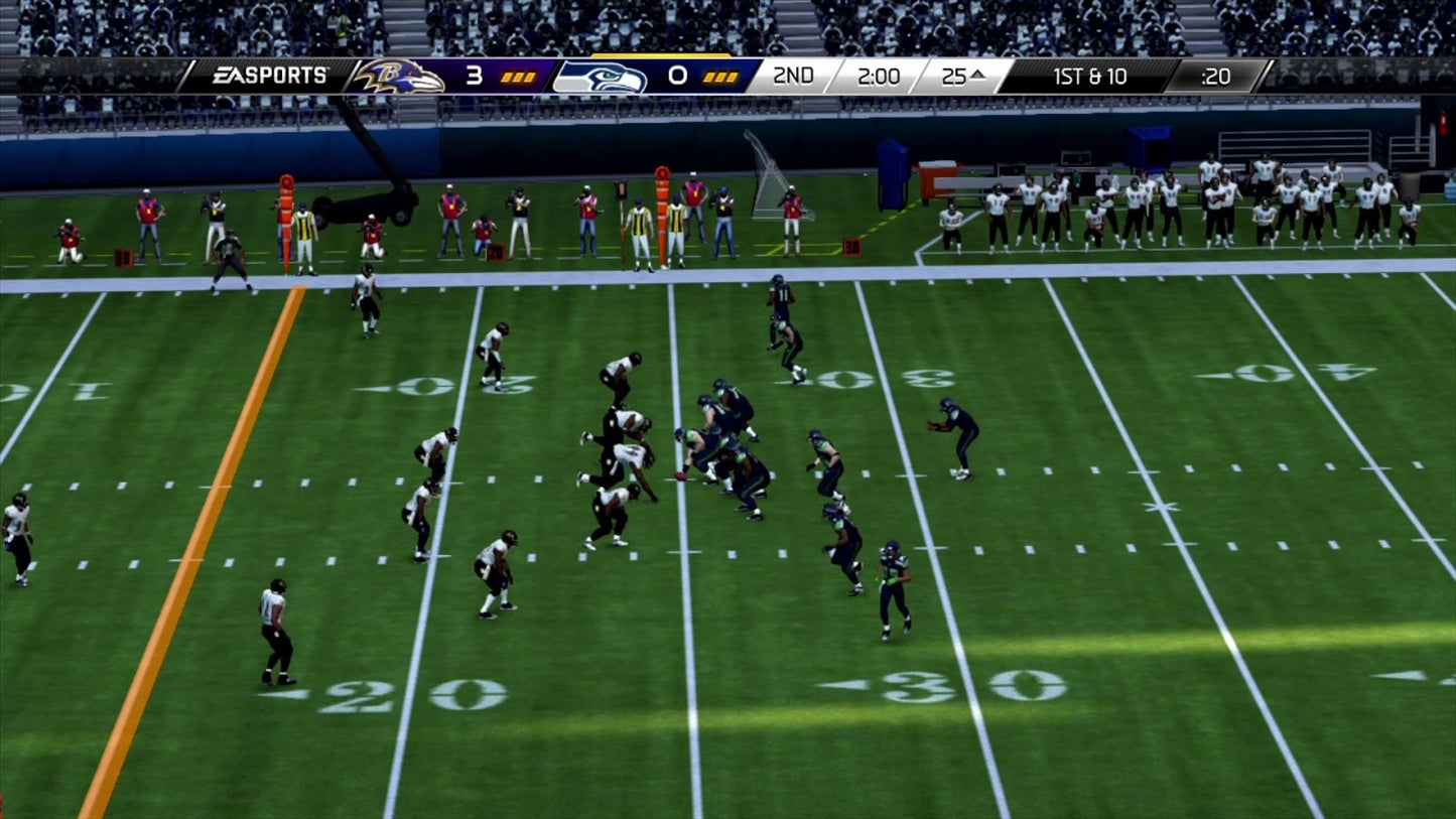 Madden NFL 15 gameplay for Xbox 360 (X360) sports football video game