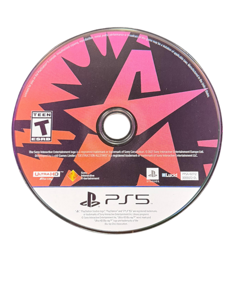 Destruction AllStars disc for PlayStation 5 (PS5) video game