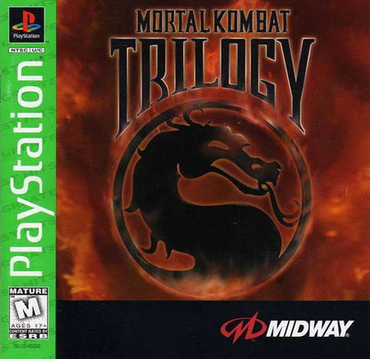Mortal Kombat Trilogy [Greatest Hits] cover art for PlayStation 1 (PS1) video game